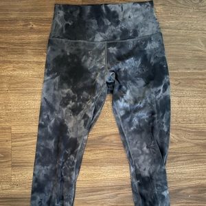Lululemon tie dye align leggings